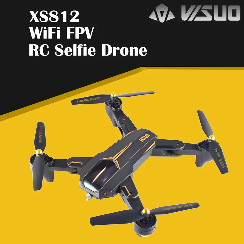 VISUO XS812 2 4G GPS 5G WiFi FPV с 4K HD камерой 15 минут время полета складной Радиоуправляемый