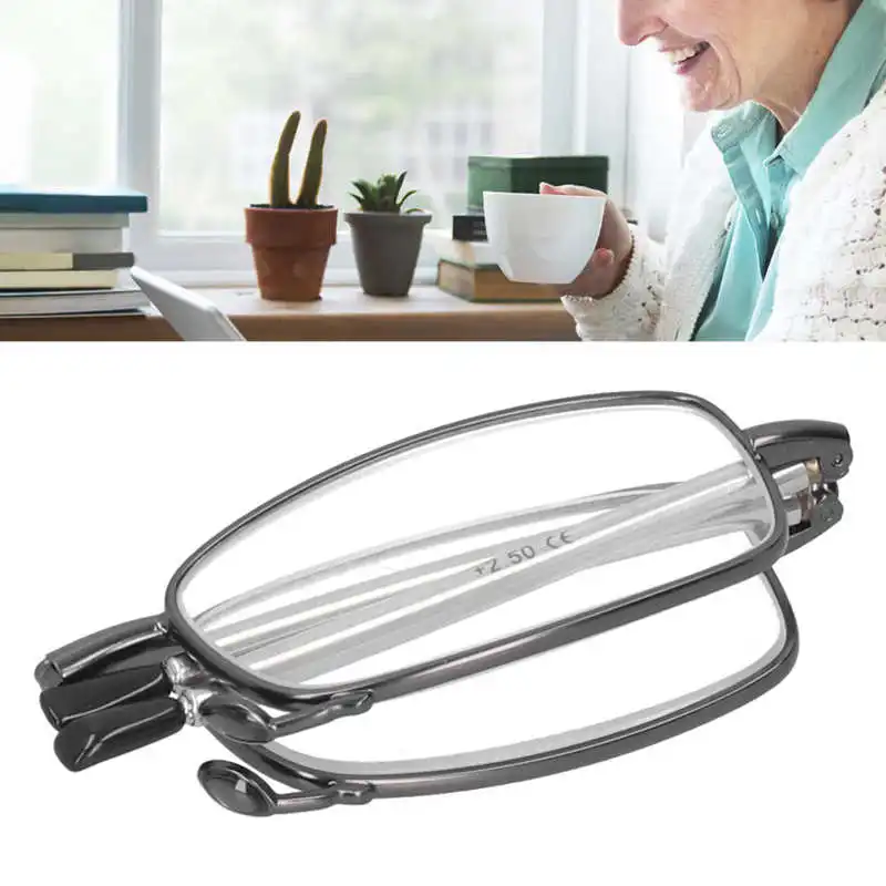 Очки для чтения с блокировкой сисветильник 100 400 градусов модные складные