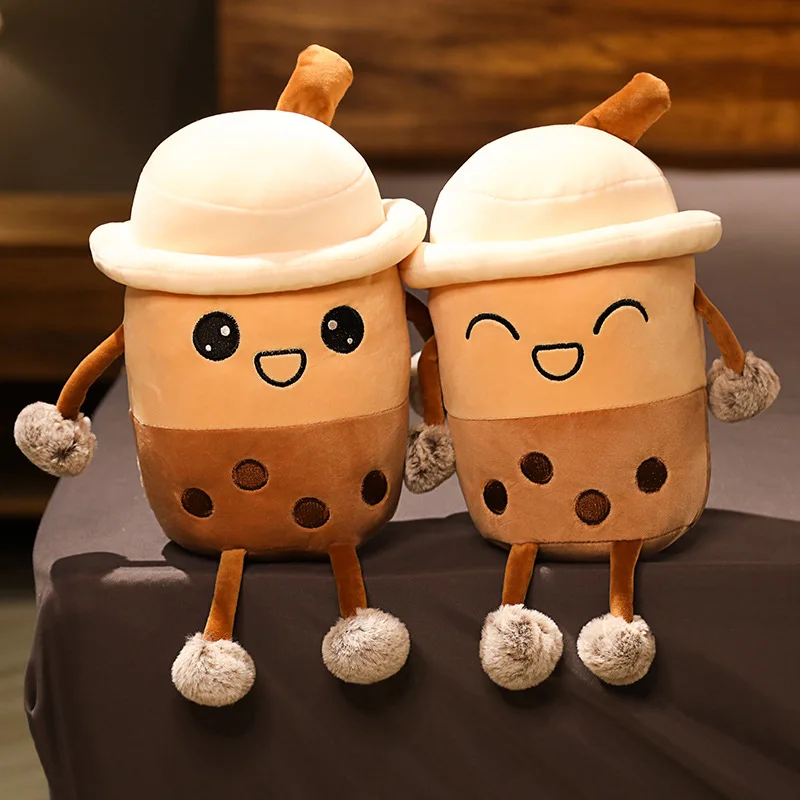 

Real-life Bubble Tea Plush Toy Stuffed Food Milk Tea Soft Doll Boba Fruit Tea Cup Pillow Cushion Kids Toys Birthday Gift