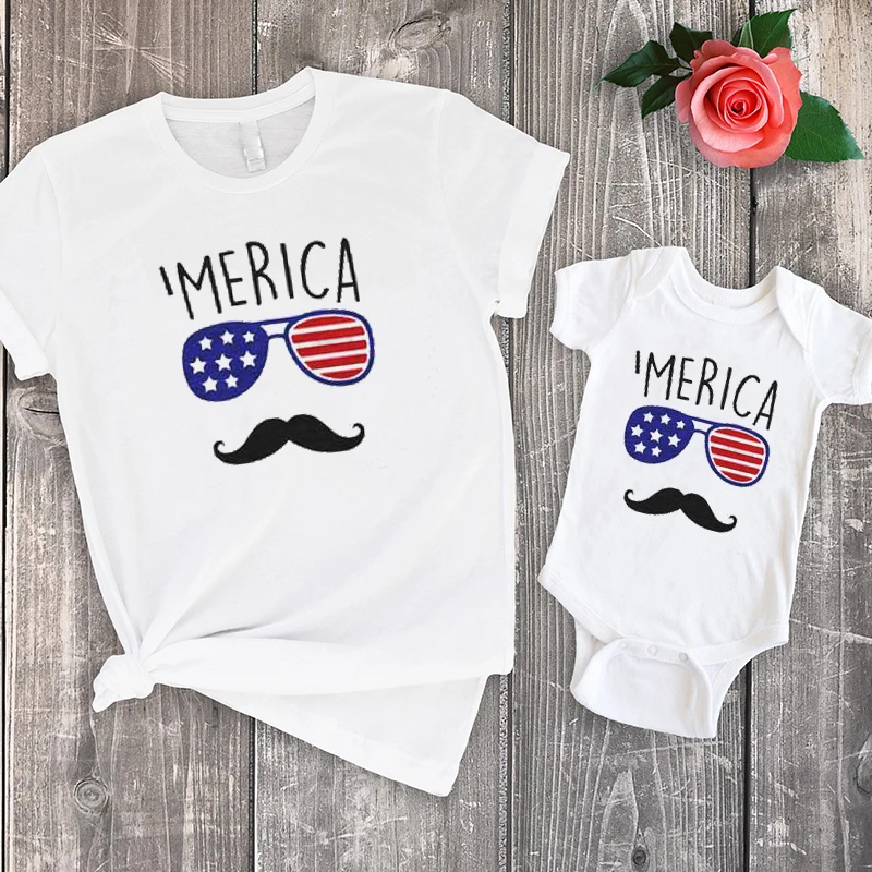 Рубашка для мальчиков и родителей из америки 2020 модная футболка мамы папы меня