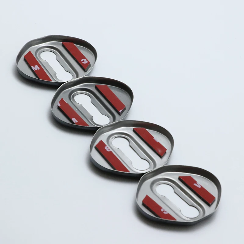 4 шт. защитный чехол из нержавеющей стали с замком для двери Toyota C HR CHR 2015 2016 2017 2018