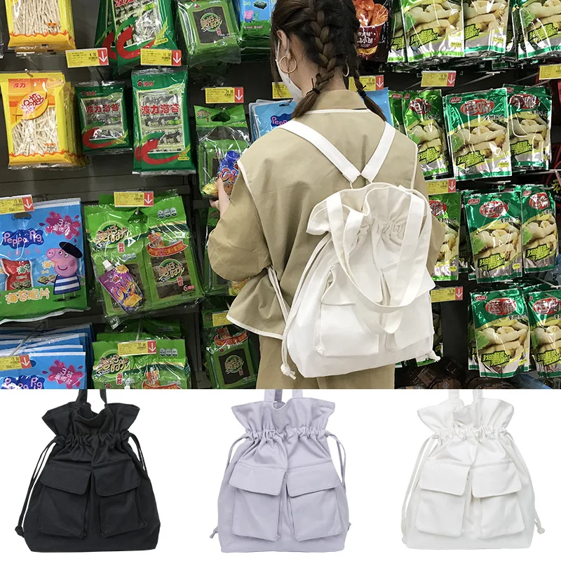 Новинка 2021 женский холщовый рюкзак женские сумки на ремне дизайнерские