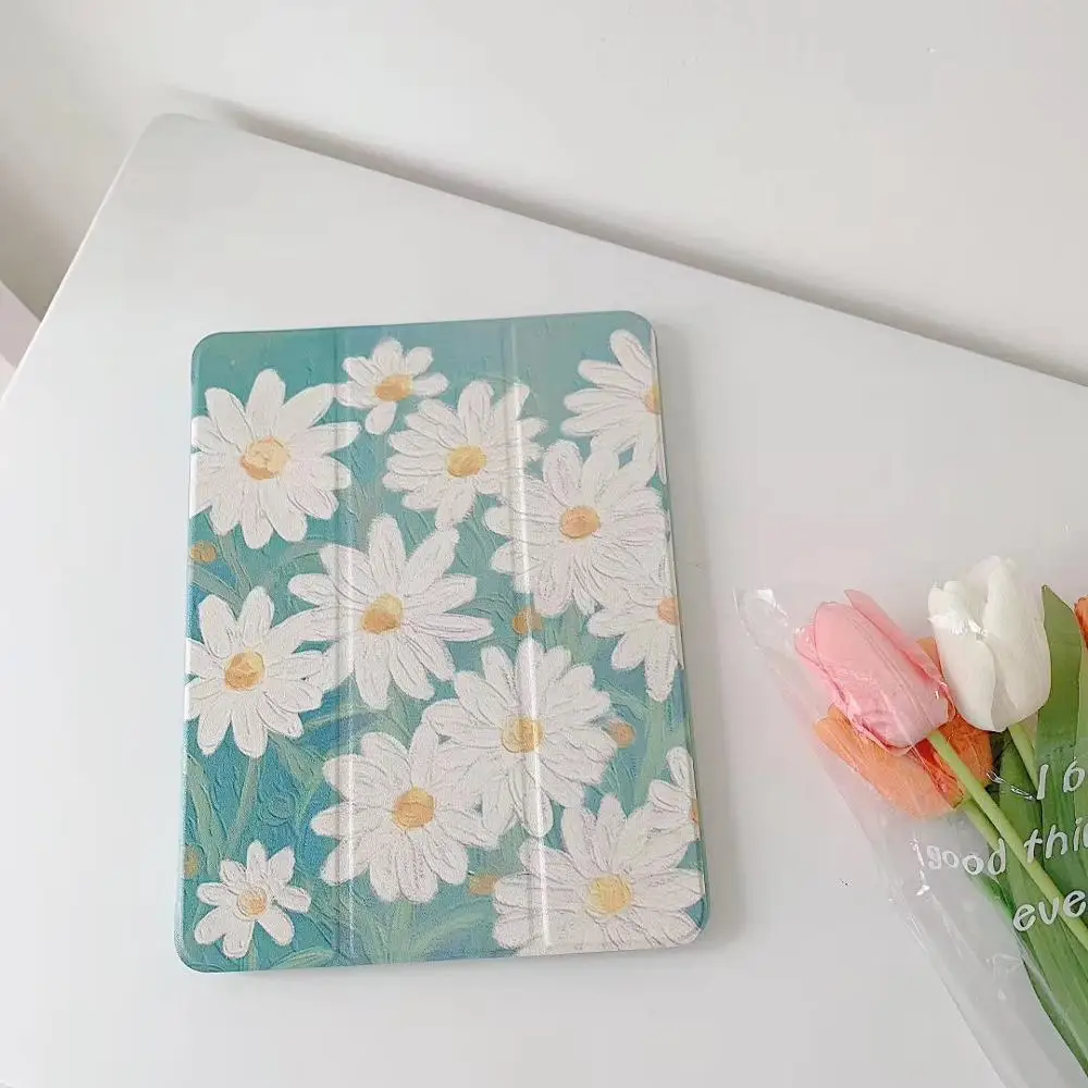 Чехол Daisy Flower для ipad pro pro/air3 чехол подставка планшета 2020 Air 3 задняя крышка|Чехлы