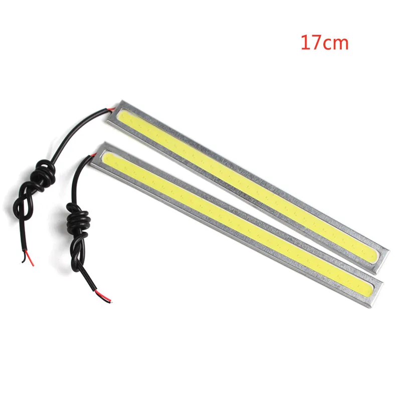

2Pcs 17cm Day Light Bright 12V Waterproof COB Low Consumption High Power Car LED Fog Driving Brake Ultra Thin White Lamp