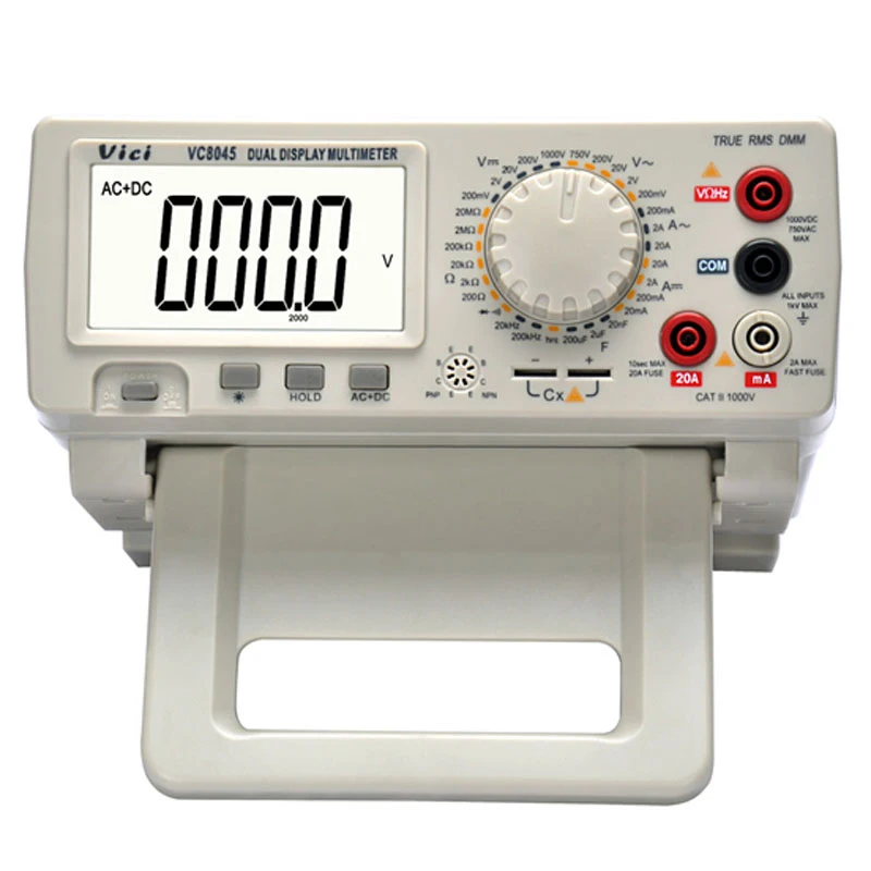 Цифровой мультиметр Настольный 4 1/2 True RMS DCV/ACV/DCA/ACA DKTD0122 Высокоточный фрезерный