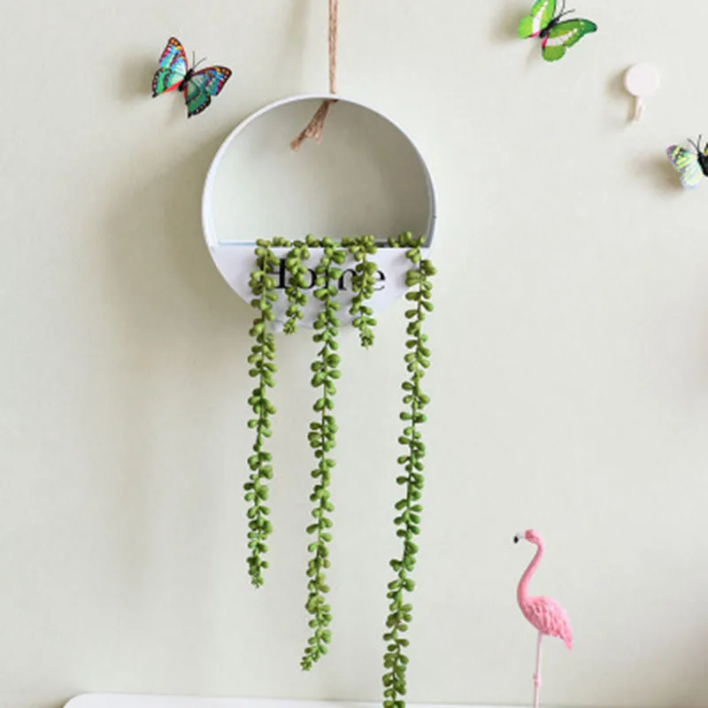 2 шт./лот круглая стена украшение цветочный горшок ваза для домашнего декора