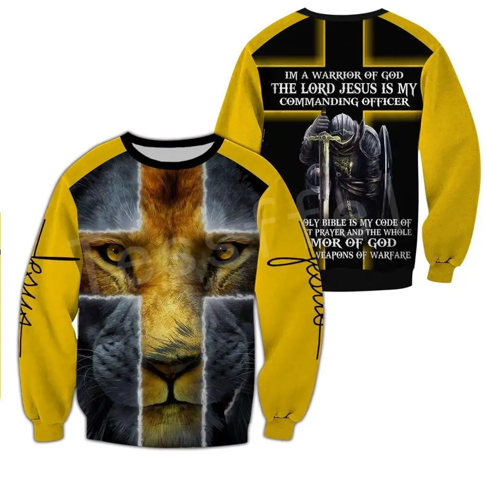 

Tessffel Knights Templar Jesus Guard God Armor Pullover Streetwear NewFashion 3DPrint Men/Women Casual Funny Harajuku Hoodies A8