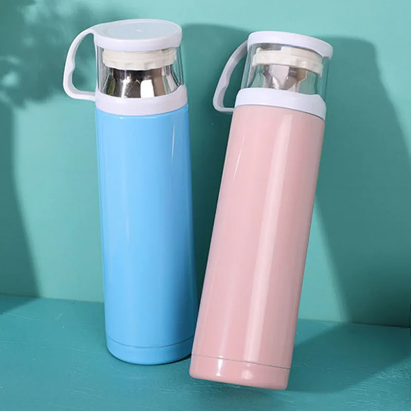 Термос для воды из нержавеющей стали двухслойный портативный | Дом и сад