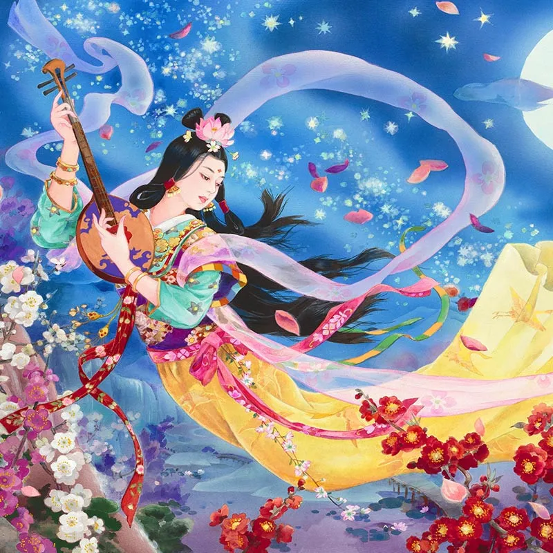 

Customized Chinese style wallpaper TV background mural suitable for living room and bedroom A variety of styles to choose from