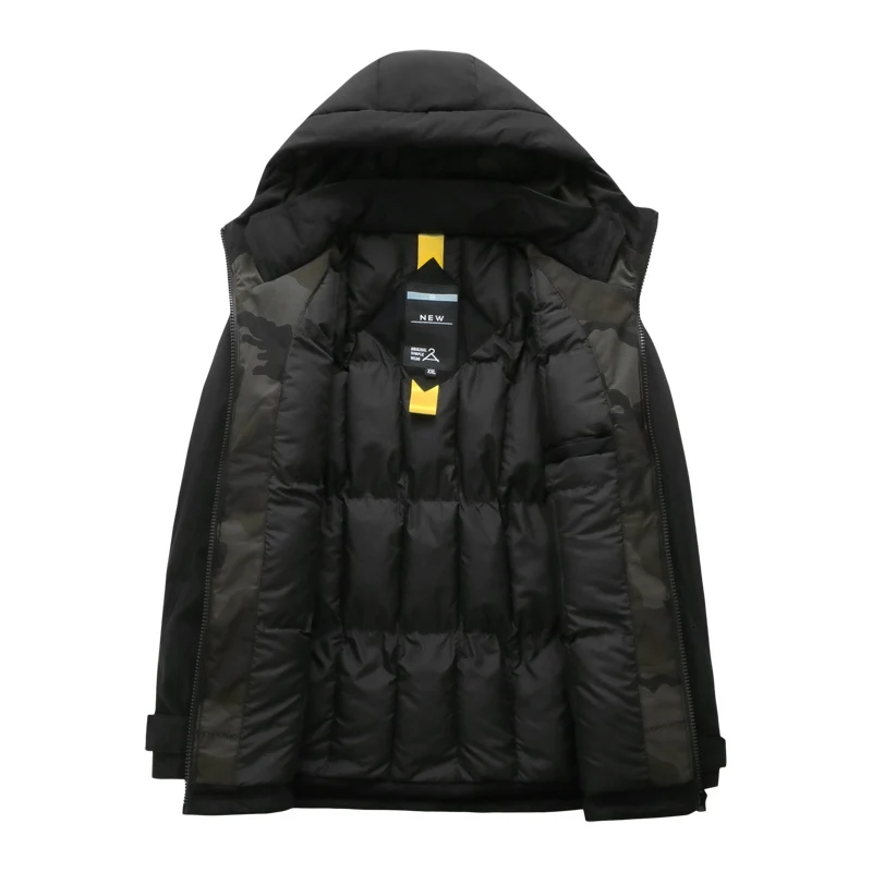 

big plus size 10XL 9XL 8XL 7XL winter new casual windproof parkas cotton-padded coat with large pockets High quality parkas men