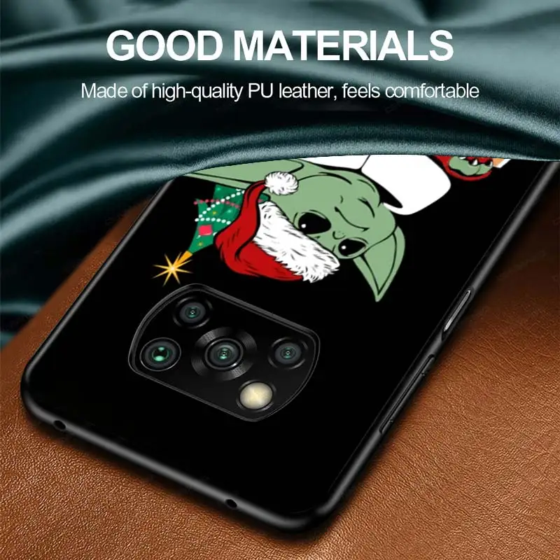 cartoon baby yoda star wars for xiaomi redmi k30 k30s mi 10t lite pro poco x3 nfc x2 m3 m2 f2 pro c3 f1 soft black phone case free global shipping