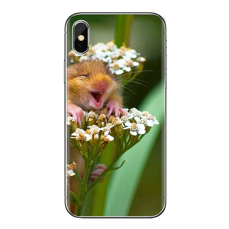 С рисунком кролика и мышки футболка для новорожденных хомяк samsung Galaxy S3 S4 S5 мини S6 S7