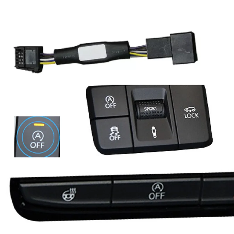 Automatic Stop Start Engine System Off Device Control Sensor Plug For Touareg 2010-2018 Teramont t-roc | Автомобили и мотоциклы