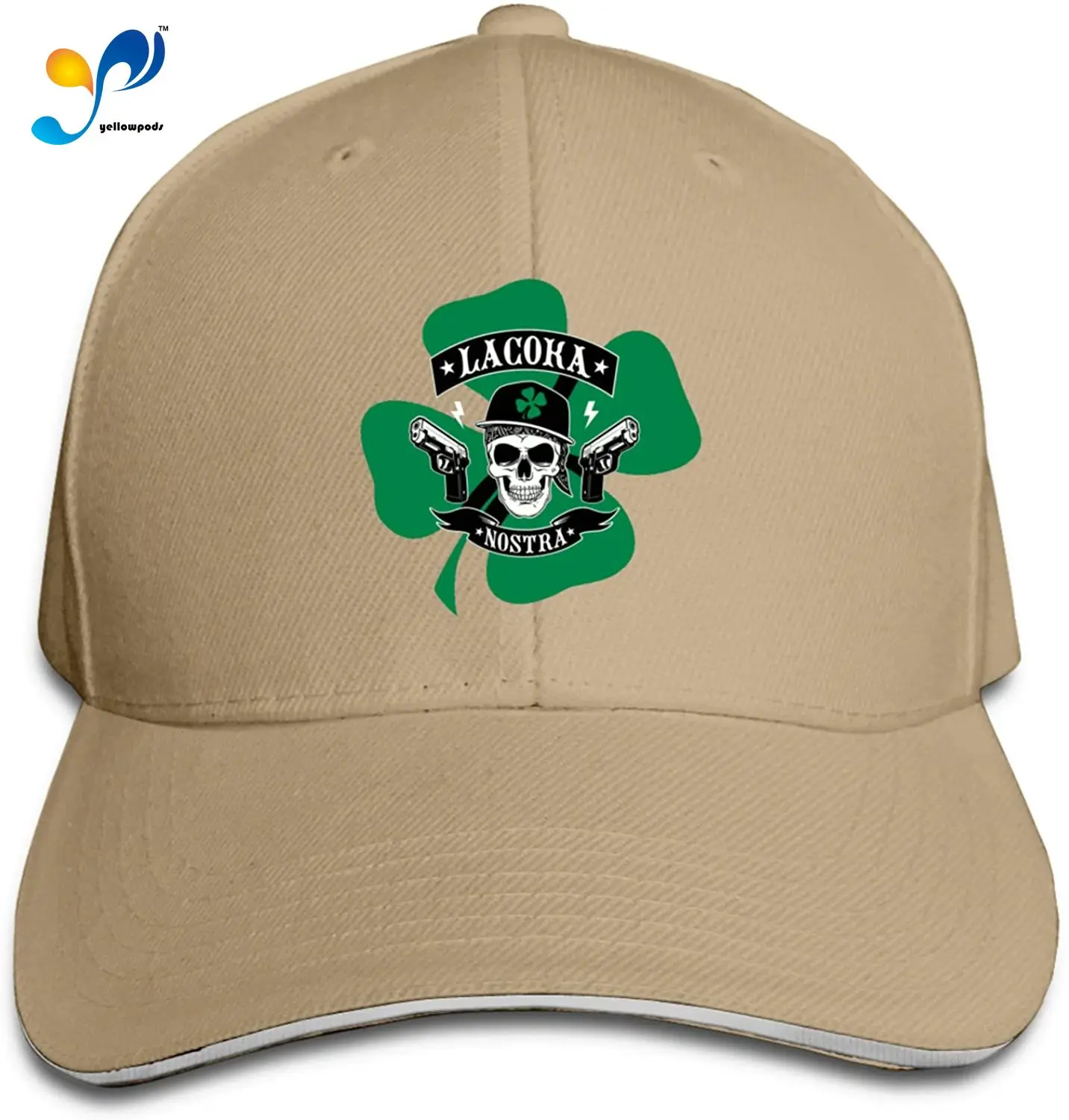 

Unisex Graffiti Rap Coka Nostra Baseball Cap Adjustable Peaked Sandwich Cap Trucker Dad Hats