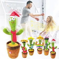 lovely talking toy dancing cactus doll speak talk sound record repeat toy kawaii cactus toys children kids education toy gift