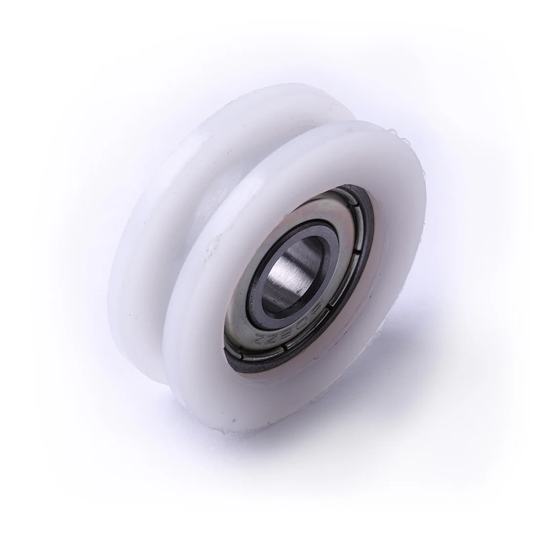 1х круглый канавный нейлоновый ролик для направляющих/угловых