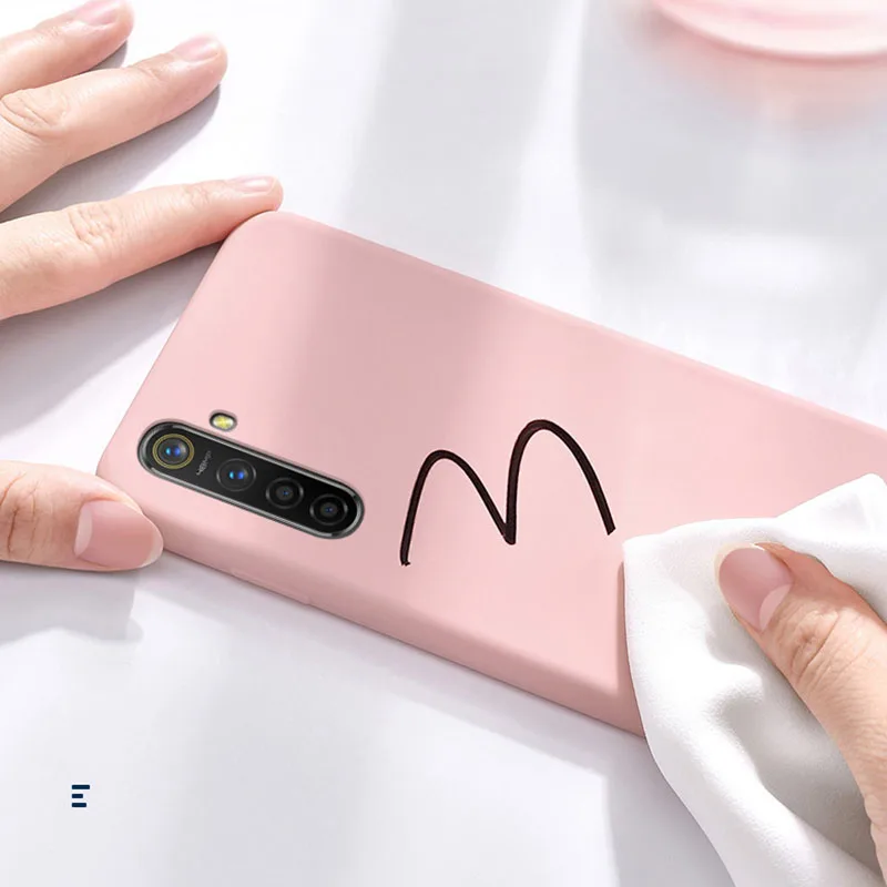 Для OPPO Realme X2 Pro Чехол с полной защитой для X Lite Reno Z 2 3 чехол Ультратонкий ТПУ