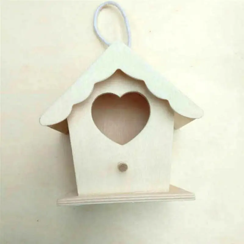 1 шт. Висячие деревянные клетки для птиц весы забавные гнезда висячие украшения