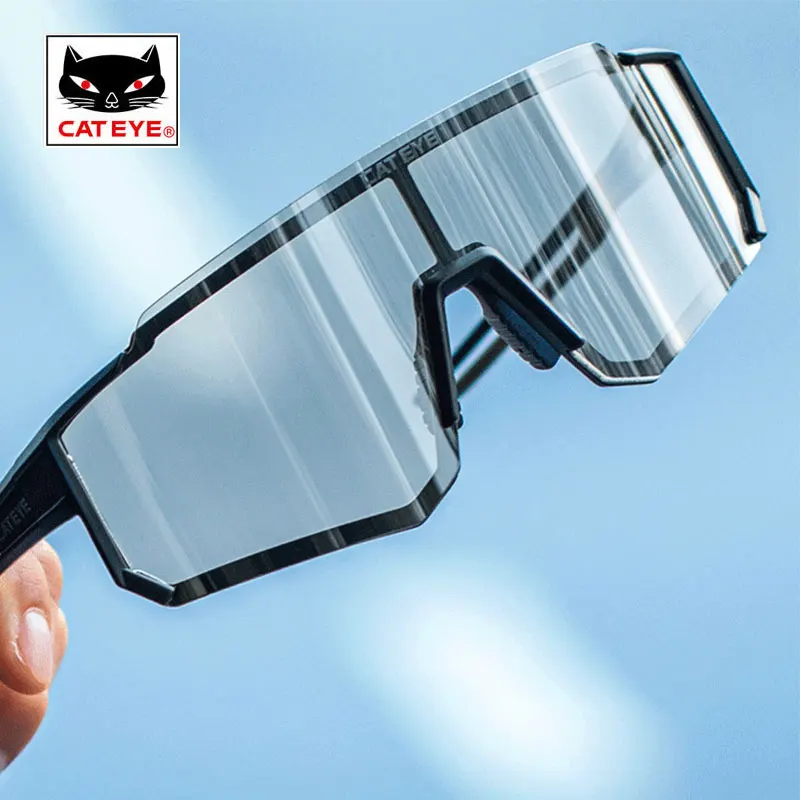 Поляризованные спортивные солнцезащитные очки CATEYE велосипедные фотохромные с