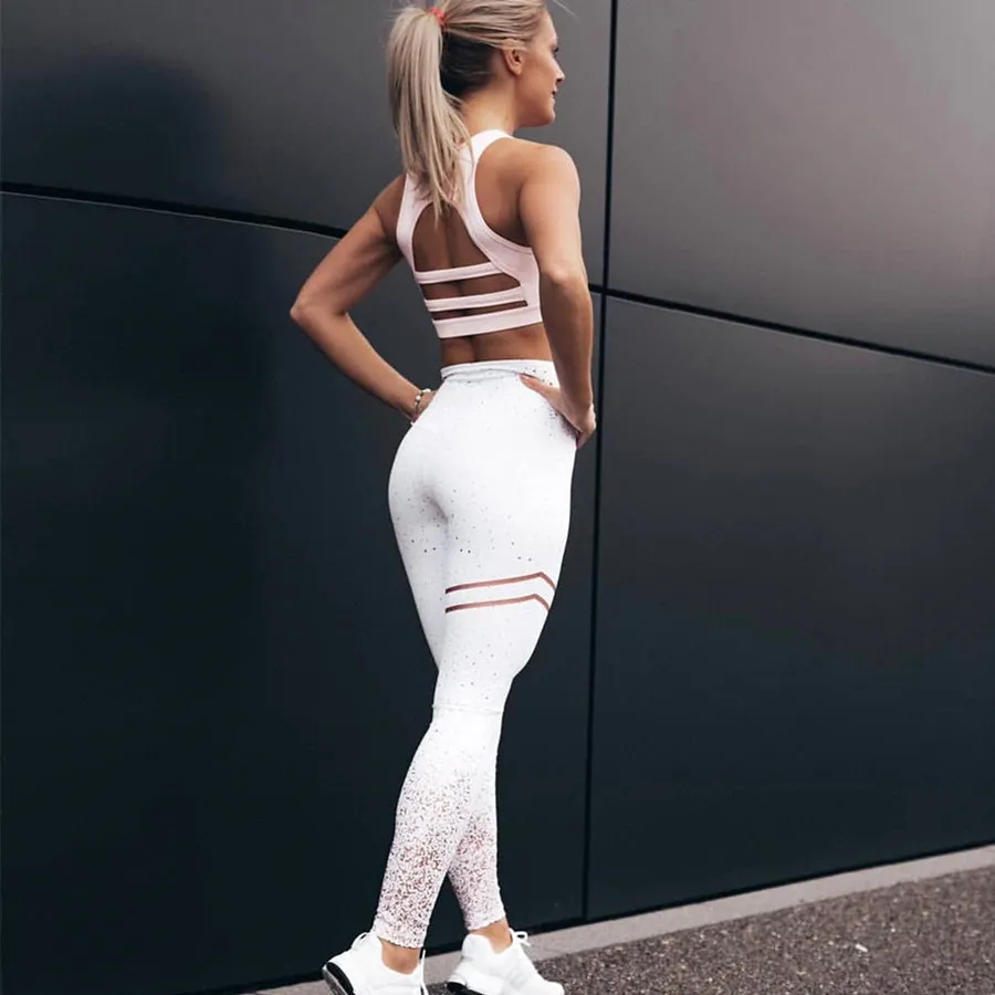 

Selfree Pantaloni Yoga Quick Dry Leggings Donne Corsa Jogging Sport Vita Alta Calzamaglie Donna Palestra Allenamento Fitness