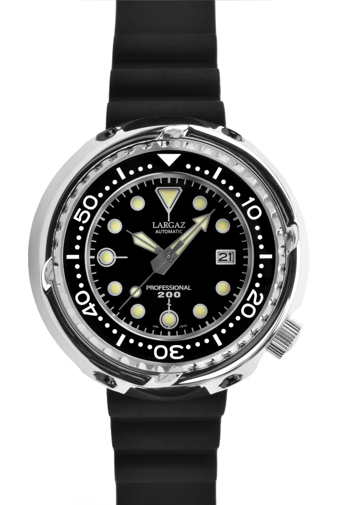 Часы для дайвинга Largaz из нержавеющей стали SBDX011 SBDX005 PROSPEX Marinemaster tuna Retro thusand cans - Цвет: Brushed steel