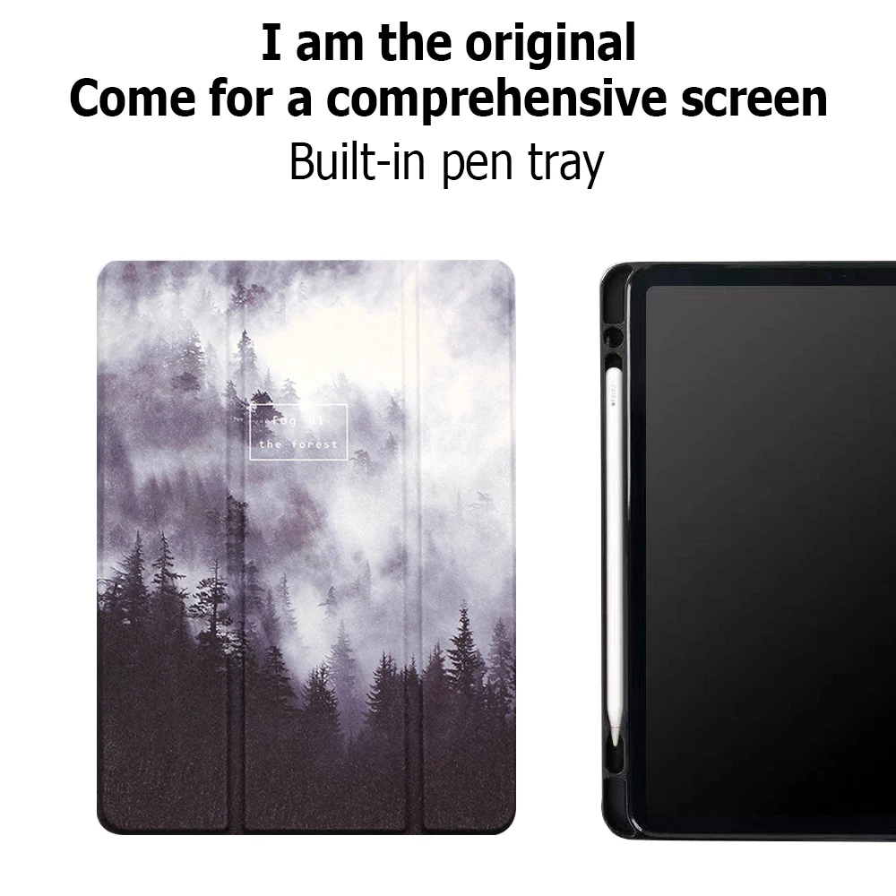 Для iPad Air3 Pro 10,5 7-го поколения 10," чехол Магнитная подставка с держателем для ручки для iPad 9,7 Mini5