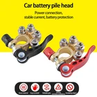 1 пара латунных разъемов для быстрого отключения аккумулятора автомобиля, главного кабеля, клеммы для отключения разъемов для лодки, гоночного автомобиля, трактора, грузовика