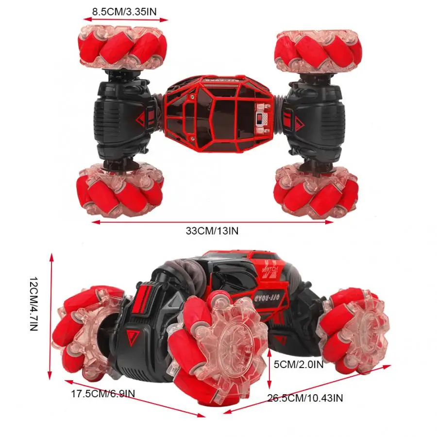 1/16 RC трюковая машина управление жестами индукционный деформируемый