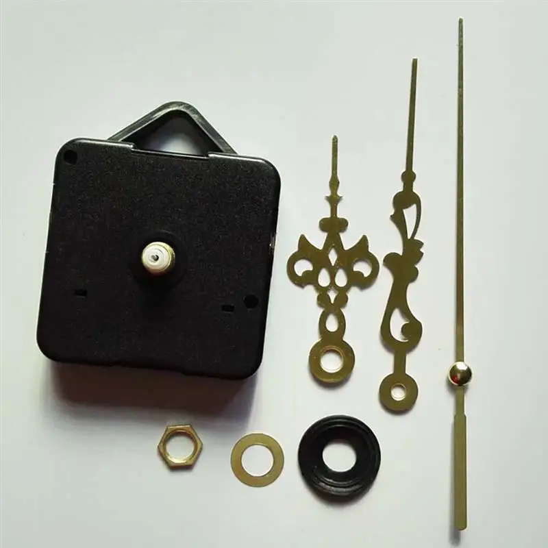 Ретро бесшумные настенные часы бесшумный механизм комплект с крючками детали