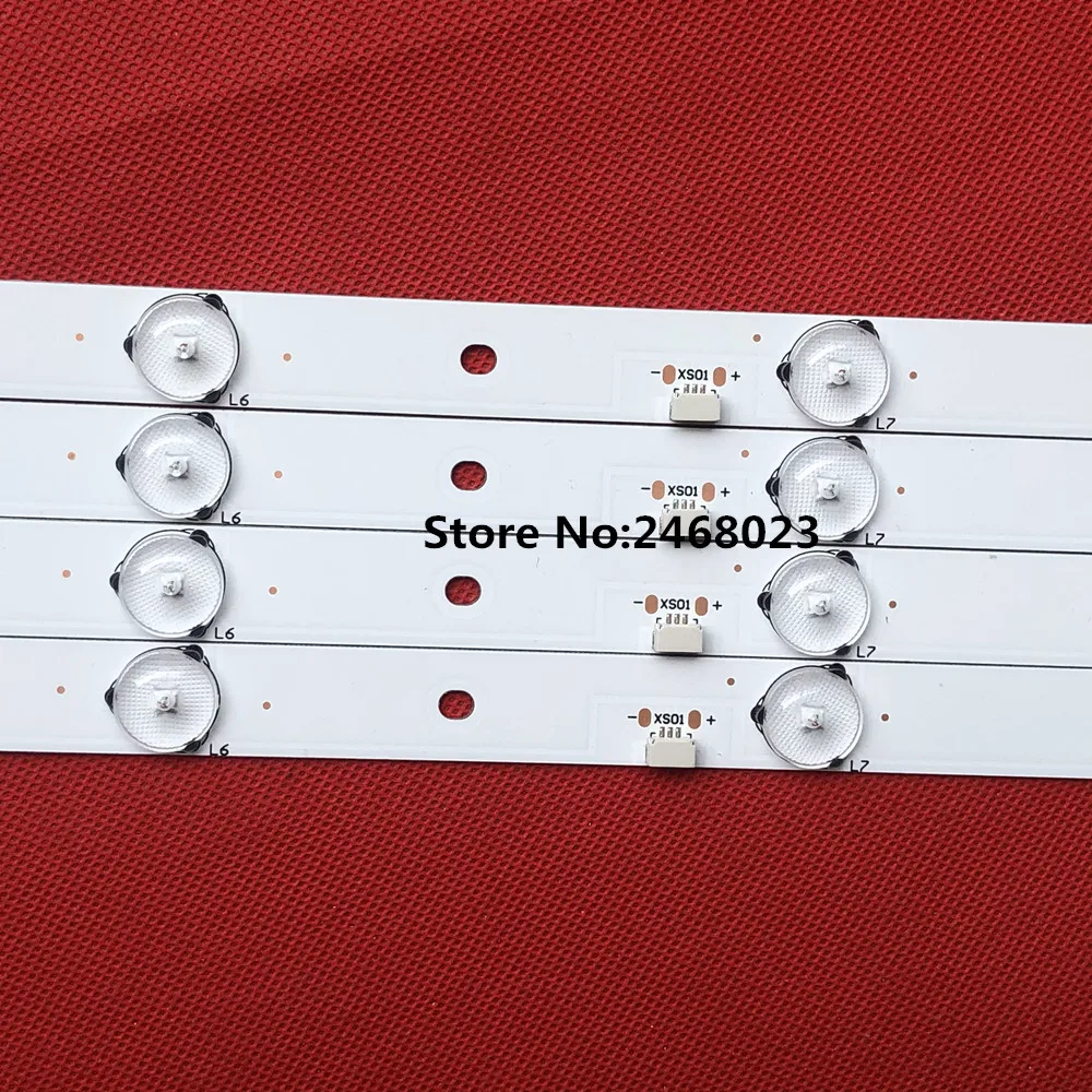 Светодиодная лента для подсветки лампа с 9 осветителями Philip ips 43PFF5021 43PFF5011 T4312M LD43V22S