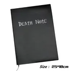 Набор из аниме Death Note, кожаный журнал и ожерелье большого размера с перьями, Подарочный блокнот