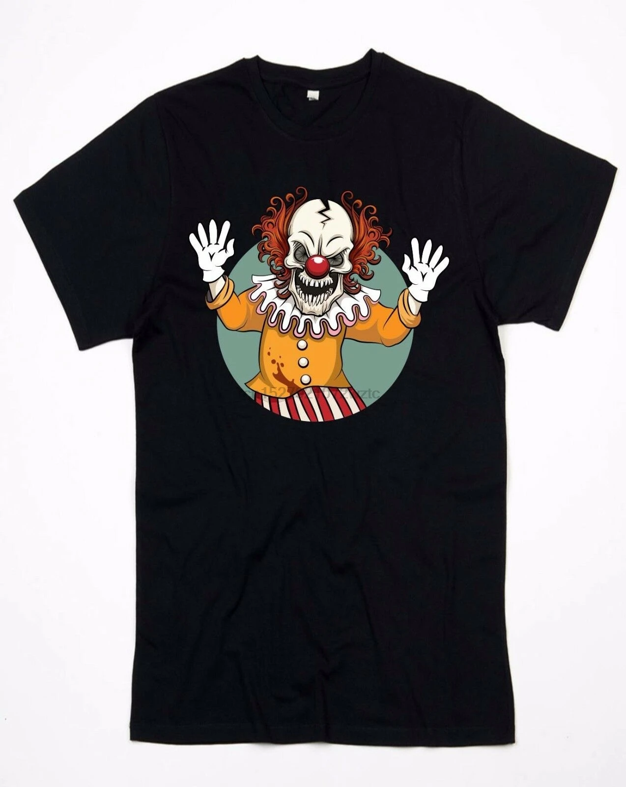 Shirt Long Choker Model Rapper Clown(1) | Мужская одежда