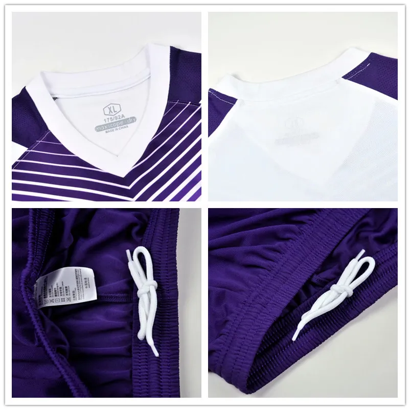 

Male Football Survetement suits Men Child Football Jerseys Sets uniforms Training Tracksuit Soccer Shin Guards Pads with socks