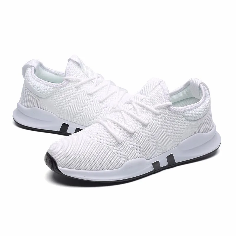 Повседневная мужская обувь Летние сетчатые дышащие кроссовки Мужская удобная