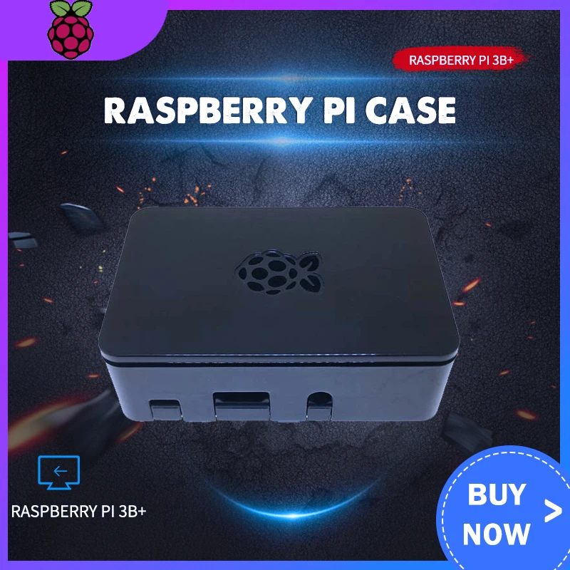 Raspberry Pi 3 Model B + Case Updated Plastic Box With Heat Sink For | Компьютеры и офис