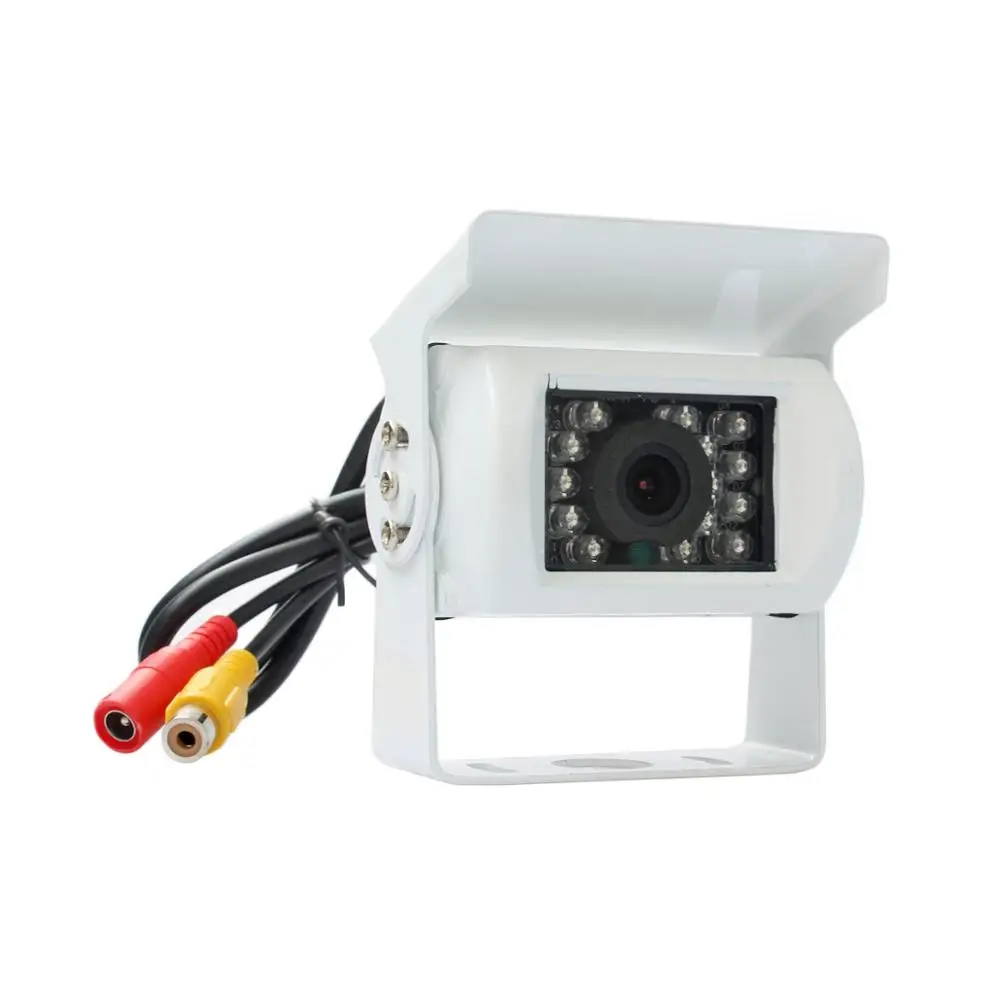 DIYKIT белый водонепроницаемый цветной CCD обратный резервный автомобильный
