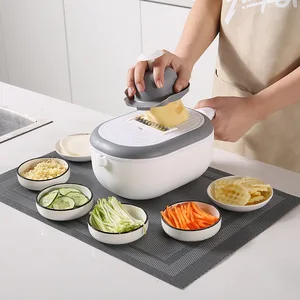 multifunctional chopper vegetable cutter fruit slicer grater shredders drain basket slicers gadgets kitchen accessories free global shipping
