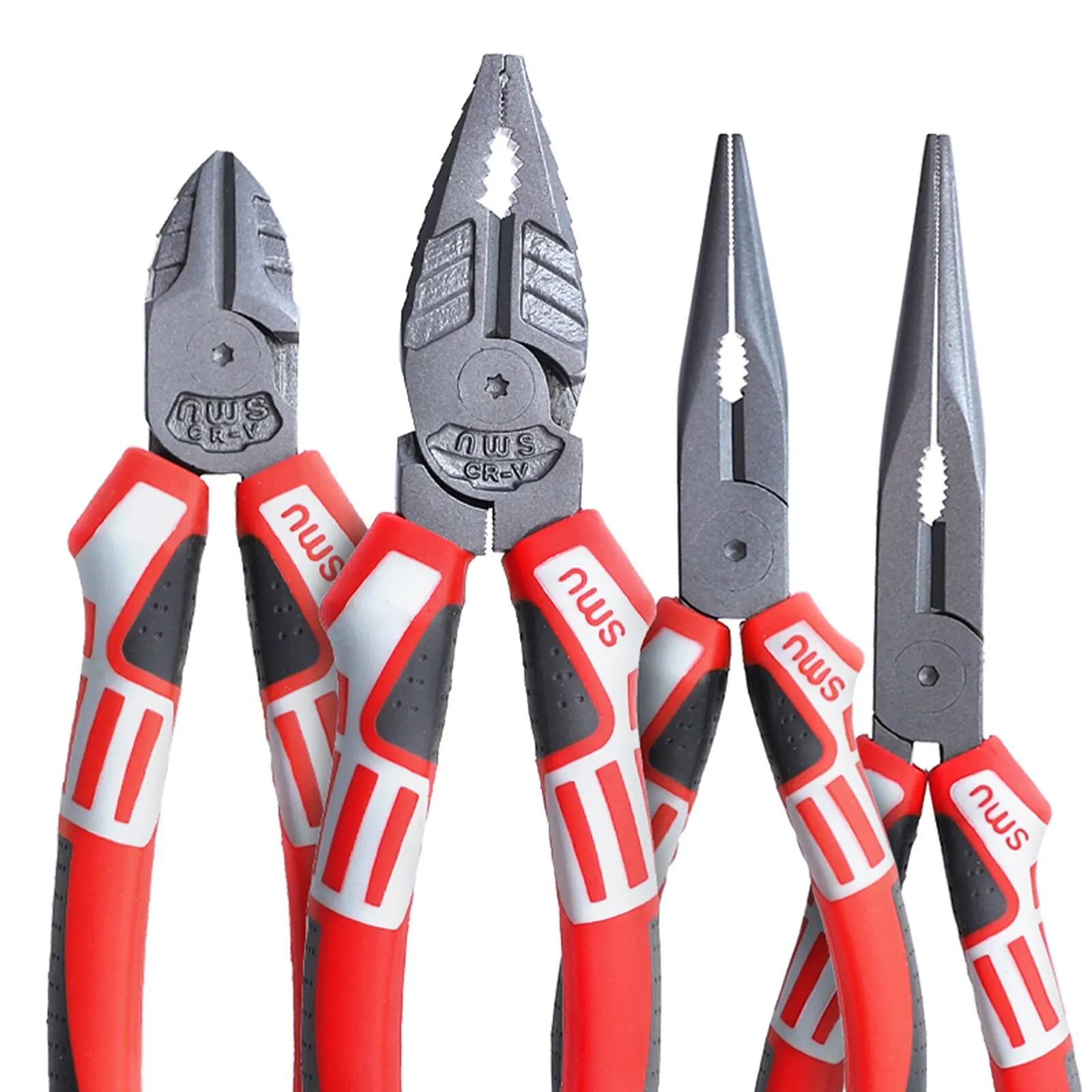 

Thickened 6''/7''/8” Pliers Wire Cutter Alloy Steel Side Cutter Heavy Duty Stripping Plier Multifunction Tools for Electrician