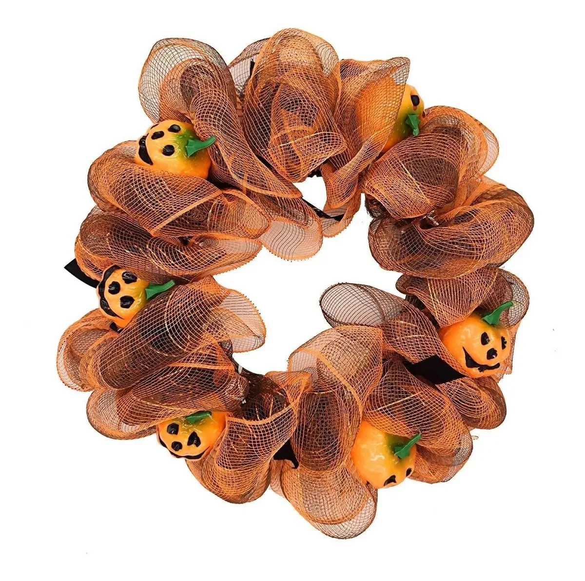 Осенний венок домашний декор для Хэллоуина косплей искусственная входная дверь