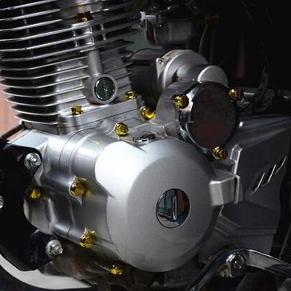 Гайка мотоцикла крышка болта украшает внешний вид плюс 100% коэффициент поворота 30