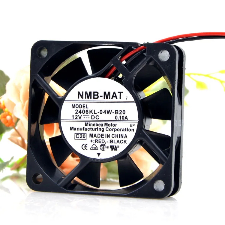 6015 kl-04w-b20 для NMB 6 мм 60 вентилятор DC12V 0.10a процессор бесшумный охлаждающий |