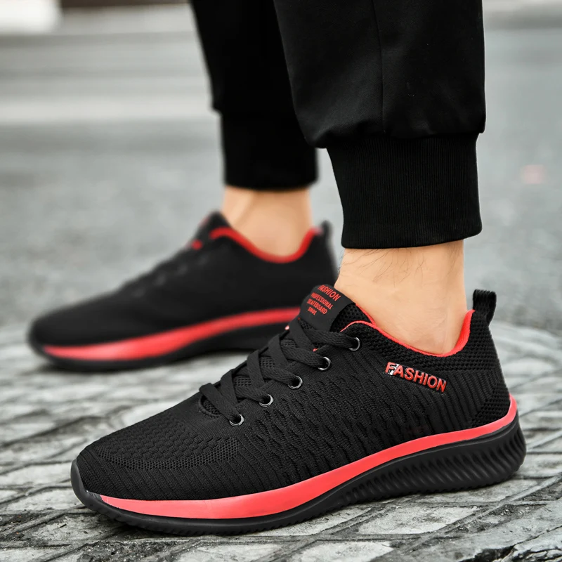 Hot Sale Large Size 47 48 Black Red Cheap Running Shoes Men Women Breathable Ultra-Light Sport Sneakers Gym Free Shipping | Спорт и