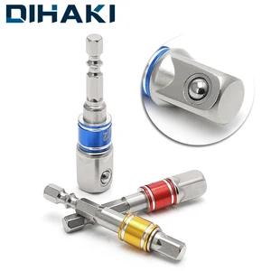 Удлинитель ударного сверла, 3 шт., 14, 38, 12 размера, с шестигранным хвостовиком, с квадратной головкой