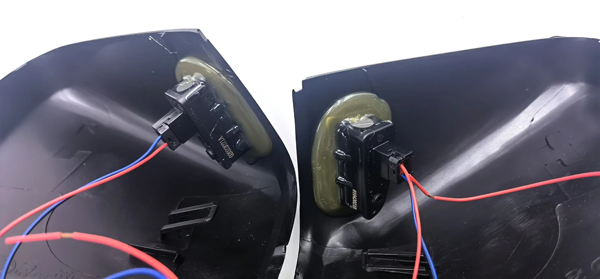 Mirror Case Covers &amp Side Assist Light FOR VW Golf 7 MK7 7.5 | Автомобили и мотоциклы