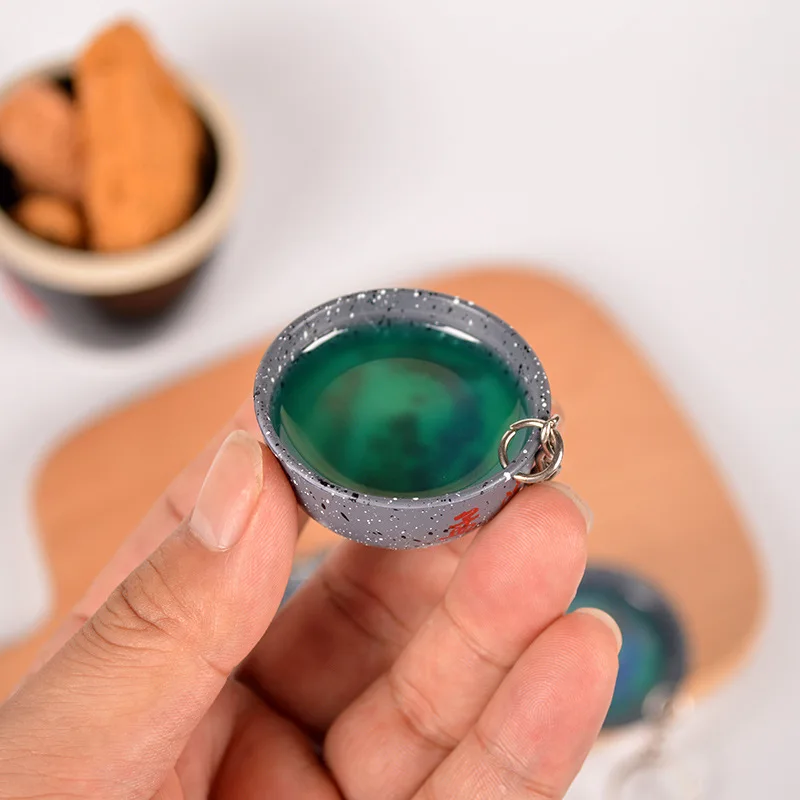 2 шт. миниатюрная винтажная миска для супа Meng Po милые кабошоны из смолы сумка