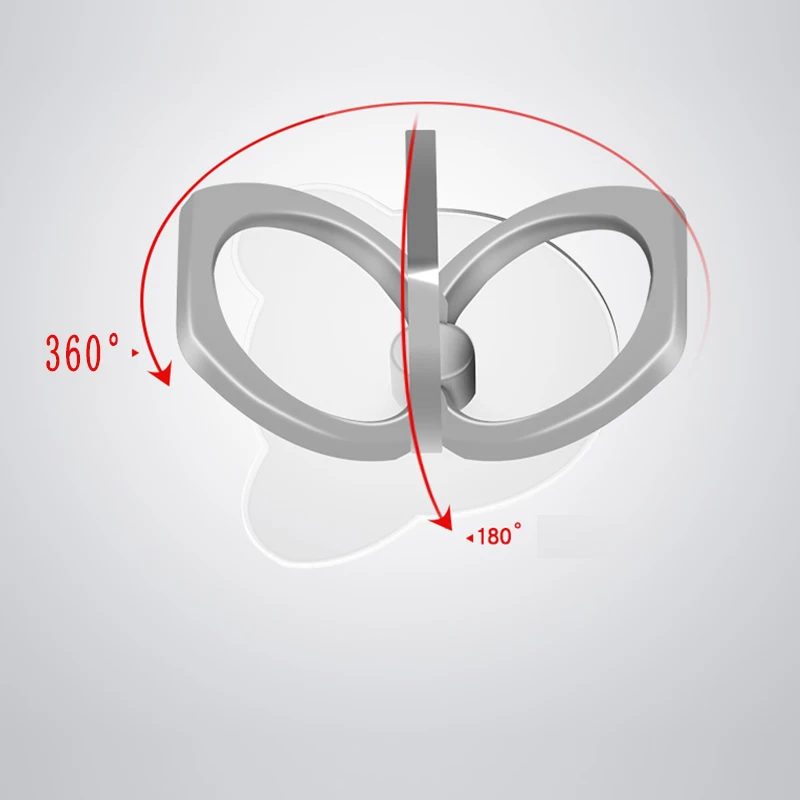 Mobile Phone Ring Holder for Tablet pc Phone Holder Stand Phone grip Heart-shaped Finger Ring Holder Car Mount Stand for iphone