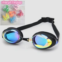 swimming goggles anti fog professional glasses arena racing game waterproof swimming eyewear send free gift