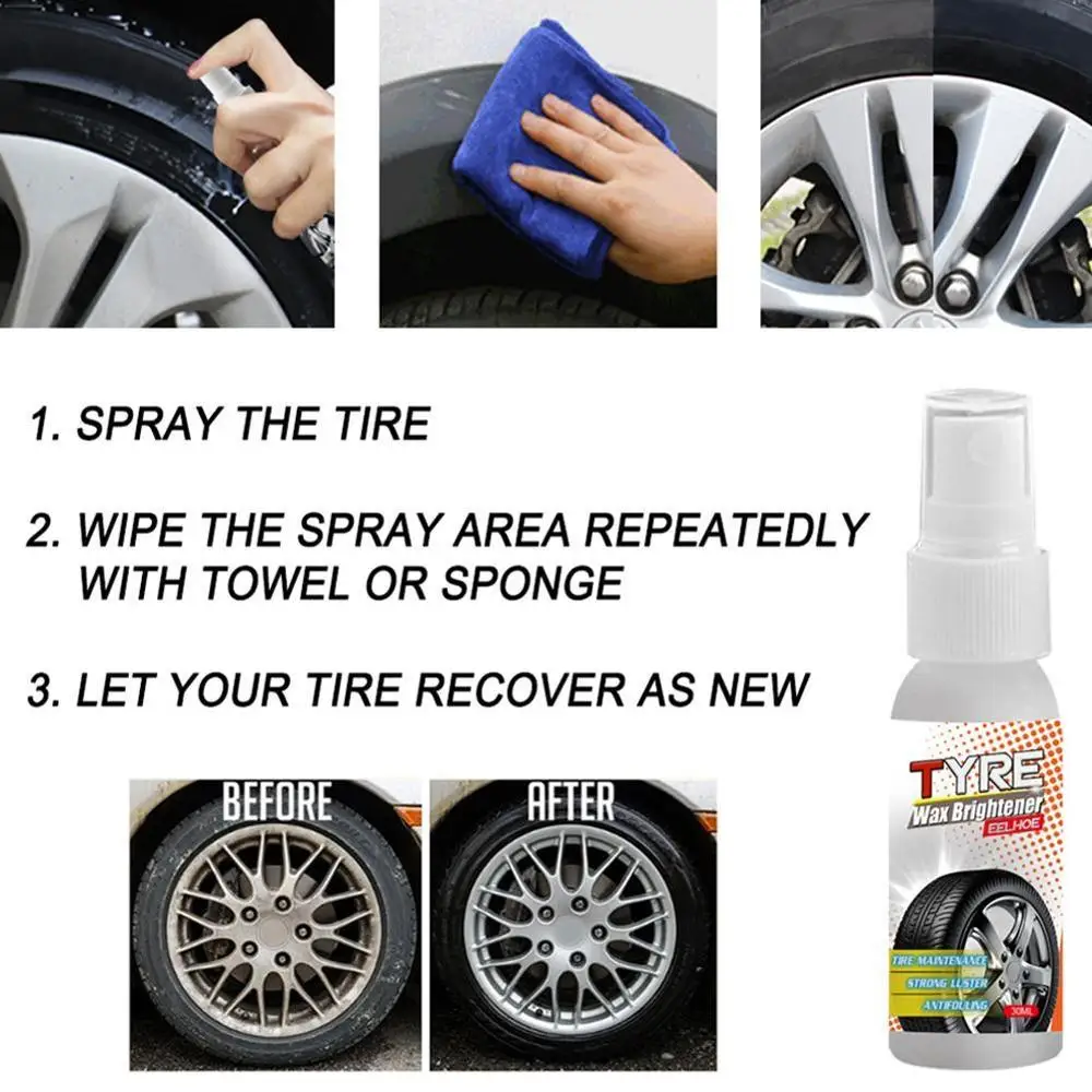 Новый стиль восковой отбеливатель для автомобильных шин сильное