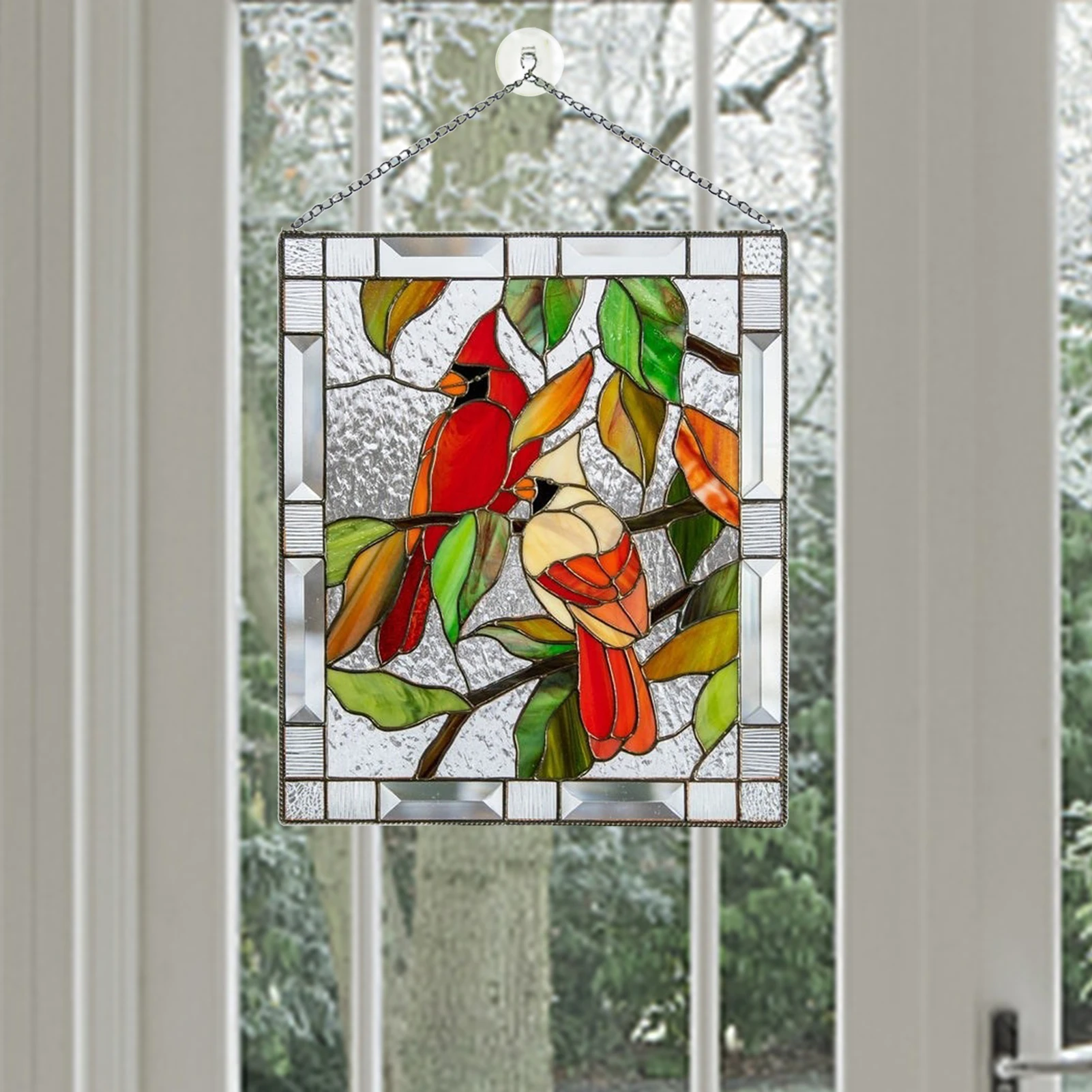 

Painted Bird Pendant Home Decoration For Mother's Day Bird Group Decoration Crafts Home Decor Living Room Decoration