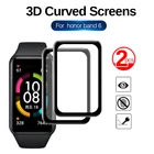2 шт. защитная пленка из закаленного стекла для Huawei honor band 6 B6 watch 3 pro Fit huawai huawie huawey Защитная пленка для часов